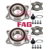 2X Radlagersatz FAG 713610910 2 Radlager Satz Links Rechts Hinterachse FüR Audi