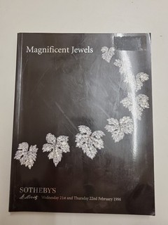 Magnificent Jewels Sotheby's 1996. Feb.