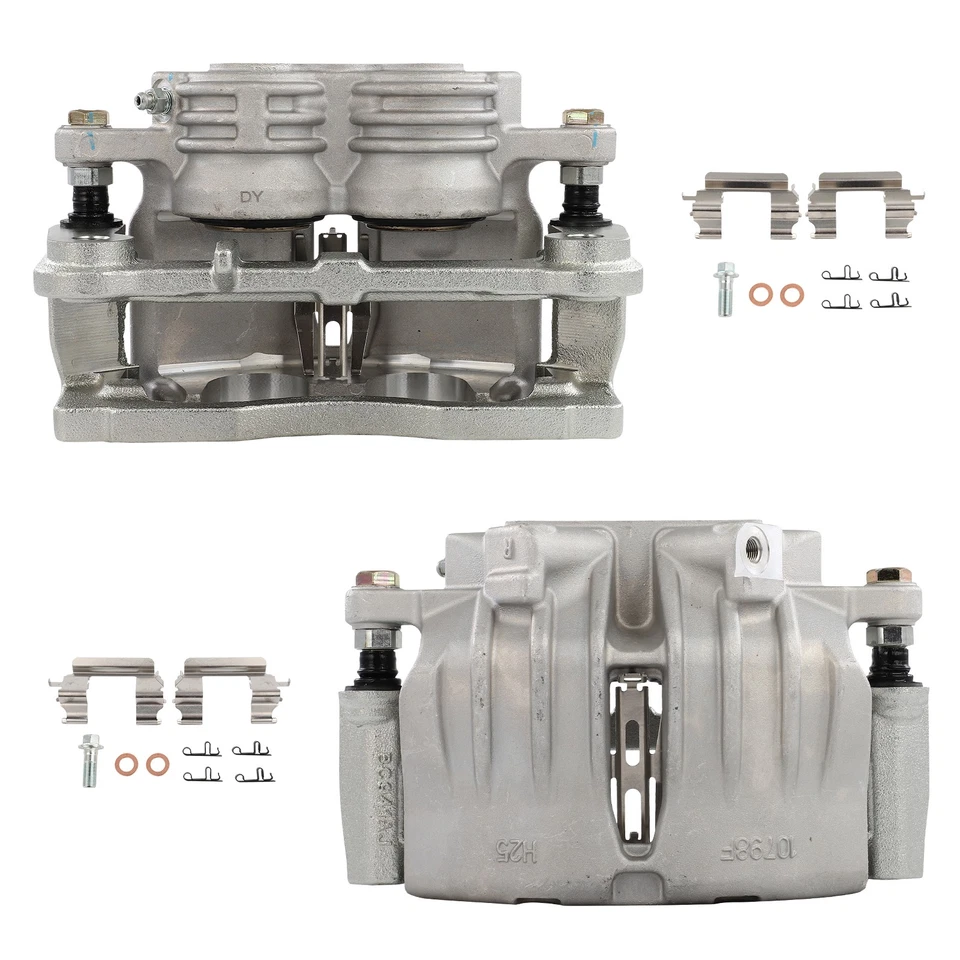 Pinzas de freno delanteras 2 piezas para GMC Envoy XL 2002-2005 Chevrolet SSR 2002-2005 Foto 4 de 4