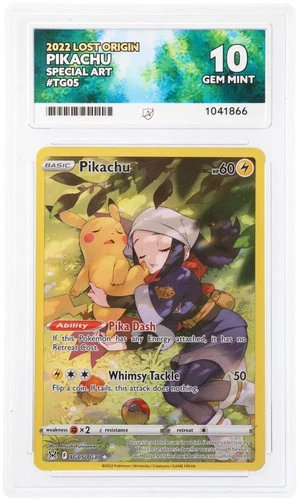 Pokémon TCG Pikachu TG05/TG30 SWSH11 Lost Origin ACE 10