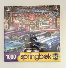 New Springbok's 1000 Piece Jigsaw Puzzle Dream Garage SALE