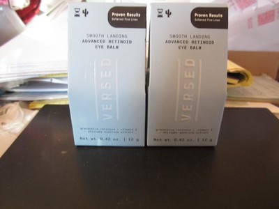 Versed Smooth Landing ADVANCED RETINOID EYE BALM Anti-Aging Under Eye Cream 12 g