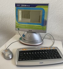 Vintage Vtech Desk Pro learning keyboard  mouse w/ 3 games Tested Works