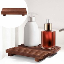 Seifenständer aus mit Sockel, Badezimmertablett, Theke, rustikaler