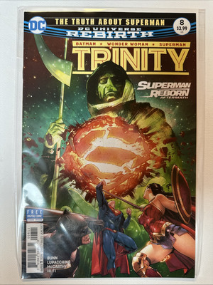 Trinity #8 (Vol.2) DC US Comics Rebirth (2016-2018) Batman-Wonder Woman-Superman