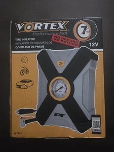 VORTEX Performance Tool W7901 12V Tire Inflator Air Compressor Car Pump