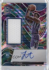 2021 Panini Spectra Rookie Jersey Celestial Prizm 25/99 JT Thor #216 Auto 00f8