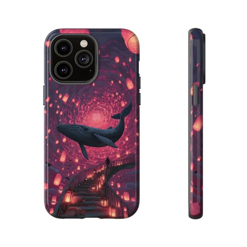 Flying Whale Staircase Lanterns - Phone Cover Case for iPhone, Galaxy, Pixel - 第 86/259 張圖片