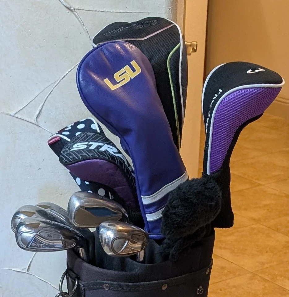 JUEGO COMPLETO DAMAS, SEÑORA CALLAWAY Y SEÑORA OLIMAR. TODOS LOS PALOS CON LOS QUE NECESITAS GOLF. Foto 2 de 4