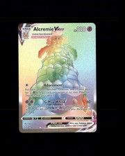 alcremie vmax pokemon card value Alcremie Vmax 073/072 Shining Fates - NM Full Art Rainbow Rare Pokemon Card