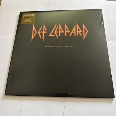 LP DEF LEPPARD Greatest Hits (BLACK VINYL, 2026) NEW MINT SEALED