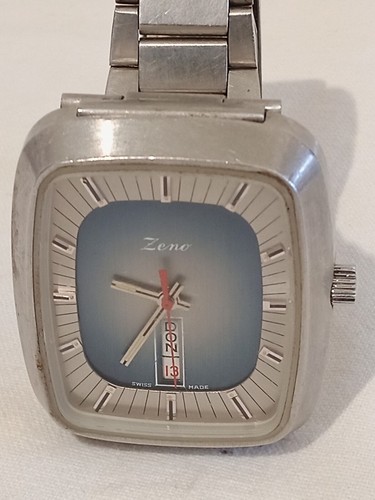 Orologio Vintage Da Polso Zeno Swiss Made Resistente All'acqua Mod 300 - Picture 2 of 16