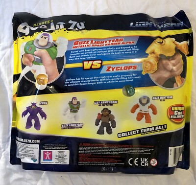 Heroes of Goo Jit Zu Buzz Lightyear Verses Pack Disney Pixar Toy