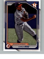 2024 Bowman Camilo Diaz BP-135 Prospects Houston Astros