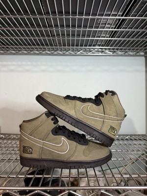 Nike Dunk High Soulgoods Olive Size 4 Brand New DR1415-200