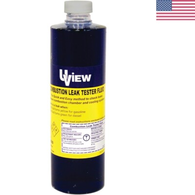 Leak Check Tester Fluid for Gasoline & Diesel Engines - 16 oz Reliable Solution