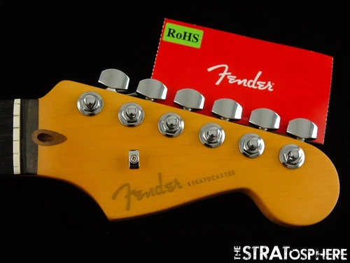 Fender American Ultra II Stratocaster Strat, NECK + LOCKING TUNERS "D" Ebony