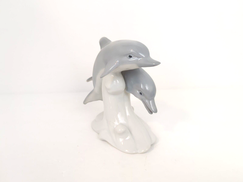 Otagiri Japan Dolphins Leaping Ocean Waves Leaping Dolphins Jumping Dolphin - Picture 3 of 11