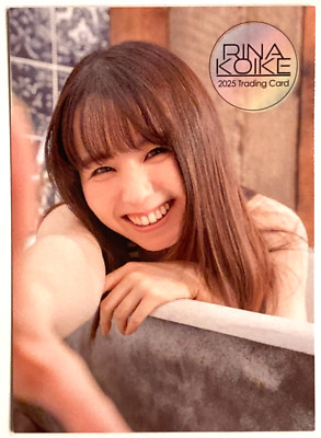 Rina Koike 2025 Trading Card Japan gravure Japanese Bikini RG07