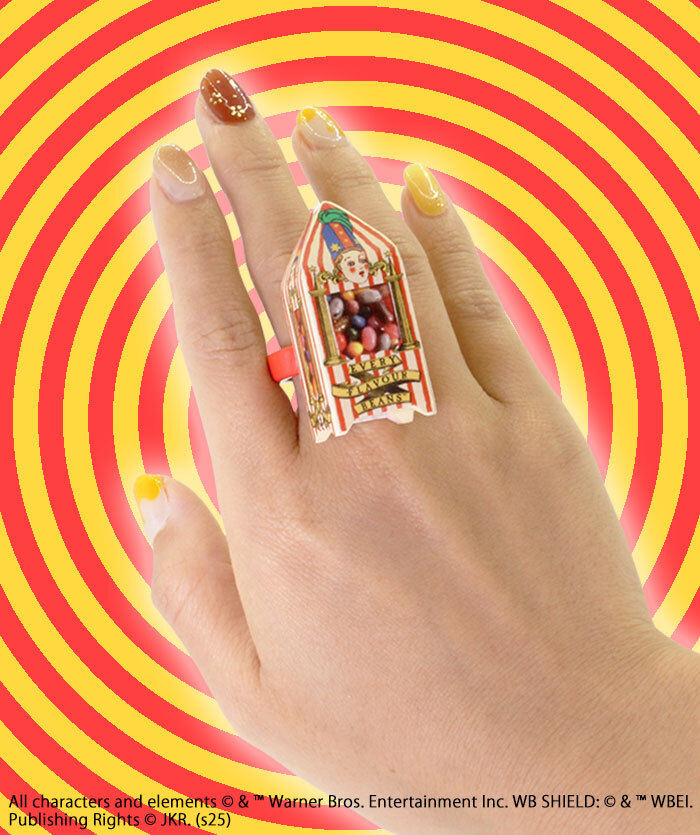 Harry Potter HONEYDUKES Fashion Ring All 4 Types Set (Gacha