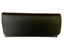 Balenciaga Authenticated Eyeglasses Black Semi-Hard Case Magnetic Closure, new