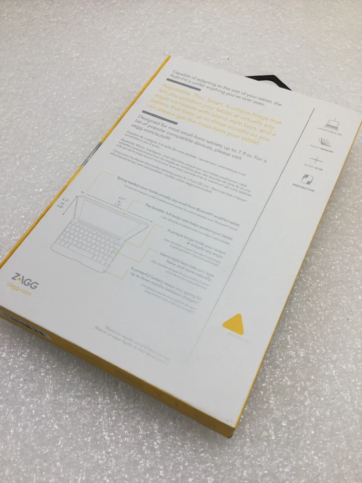 ZAGG Folio Case with Bluetooth Keyboard for Android Tablets (7-inch) - Image 4 of 4