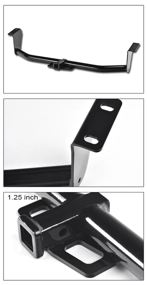 Topline For 2003-2019 Toyota Corolla Class 1 Trailer Hitch Receiver 1.25" - Blk Foto 3 de 3