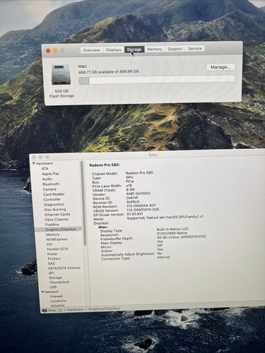  Apple iMac 27" 5K Retina 2017 4.2GHz i7 16GB 512GB SSD AMD Pro 580 8GB Grade A - Picture 4 of 13