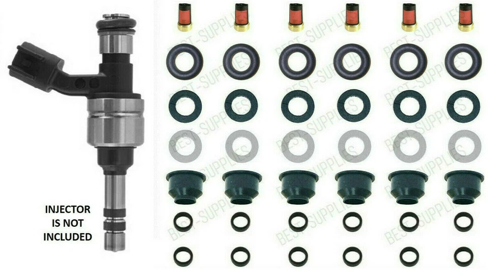Injector Repair Service Kit for 2020 -2012 Buick Cadillac Chevy GMC 3.6 12634126 - Image 2 of 4