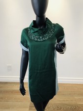 Blumarine Blugirl emerald Embellished Dress tunic
