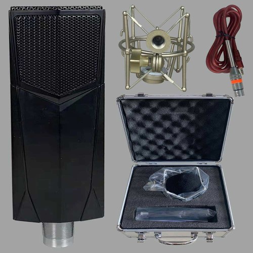Vocal Condenser Microphone Complete Kit For Live Studio Sound Recording Boom Mic - Picture 2 of 12