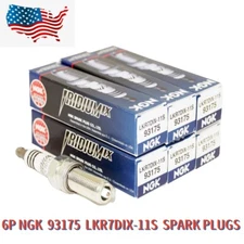 NGK 93175 LKR7DIX11S 6 Spark Plugs Iridium IX Spark Plug For Acura Honda Kia RAM