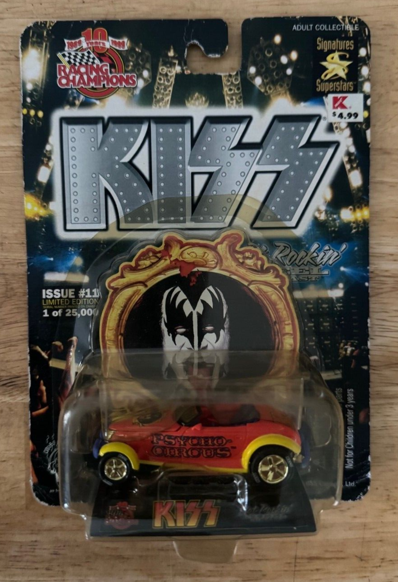 Official Kiss License Hot Rockin' Steel Psycho CIrcus 1999 MIP | eBay
