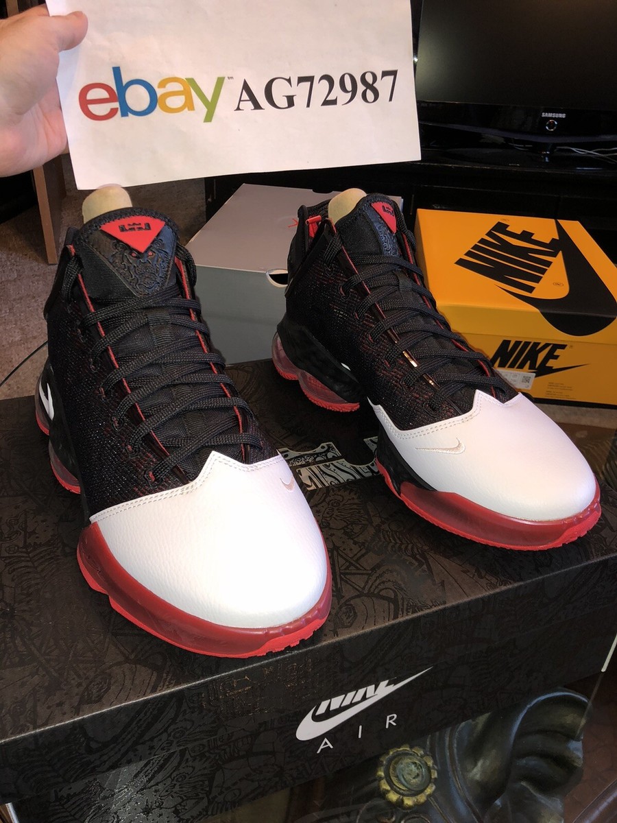 Nike LeBron 19 Low Bred Sneakers Mens Size 13 Basketball Shoes DH1270-001 Nike Lebron 19 Low Bred Men main image 4