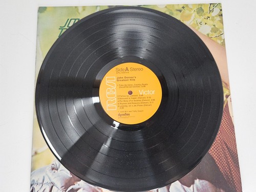 JOHN DENVER GREATEST HITS vinyl album LP 1973 RCA Records - Foto 5 di 9