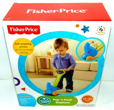 fisher price pop n push elephant