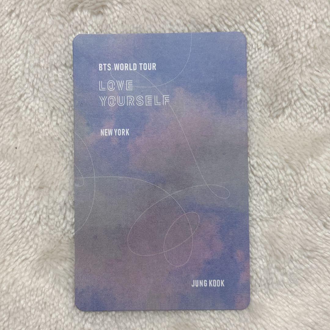 BTS JUNGKOOK Love Yourself World Tour NEW YORK DVD Official BTS JUNGKOOK Love Yourself World Tour NEW YORK DVD Official
