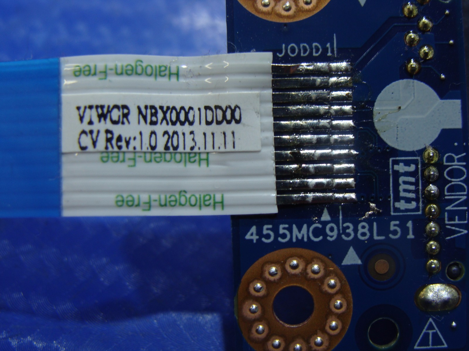 Lenovo G500 20236 15.6" Genuine DVD Optical Drive Connector w/Cable LS