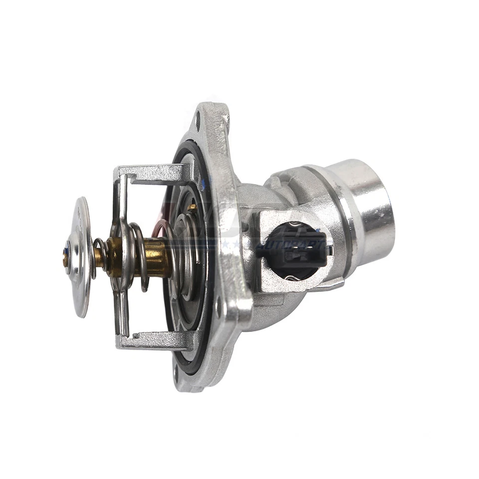 Carcasa de termostato ensambly compatible con 99-05 Land Rover Range Rover BMW 540i 4,4 L DOHC Foto 2 de 4