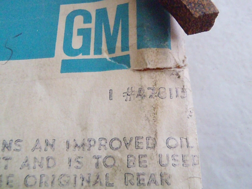 1961 - 1970 Pontiac GTO Catalina Tempest Lemans Firebird Oil Pan Gasket 478115 - Image 2 of 2