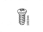 3 IKEA SCREWS 100344 FOR WALL BRACKET FOR IKEA SEKTION KITCHEN CABINET 
