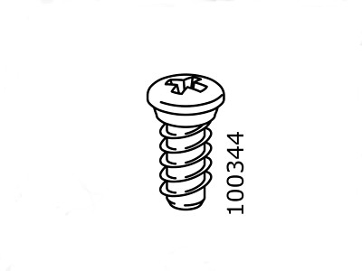 IKEA Screw Part # 100344 Wall Bracket Sektion Kitchen Cabinet