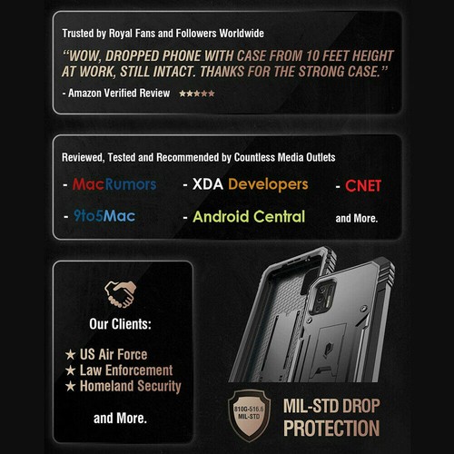 For Motorola Moto G Stylus 2021 Shockproof Case Phone Screen Protector Black - Picture 8 of 9