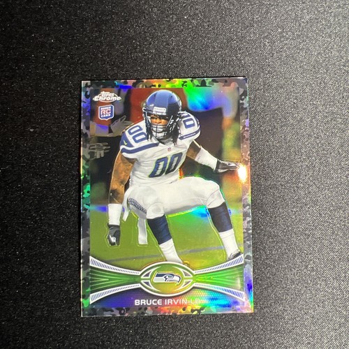 2012 Topps Chrome Camo Refractors #176 Bruce Irvin /499