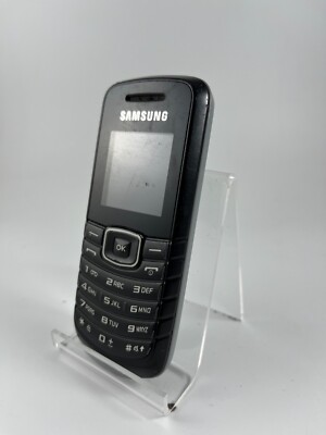 Handy Samsung GT E1080W akzeptabler Zustand Simlockfrei