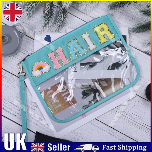 Nylon Cosmetic Bag Embroidery Cosmetic Toiletry Bag for Travel Supplies