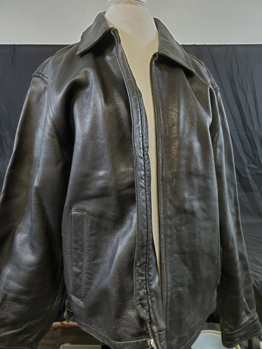 Tommy Hilfiger Leather Jacket Black 