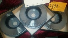 3 Vintage Kodak Carousal Transvue 140 Slide Tray W/box pictures slides holidays