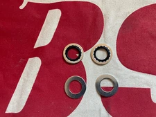TRIUMPH BSA NORTON PETCOCK WASHER SET 70-7351 (2) STATO SEA 83-0002 (2) TAP NUT