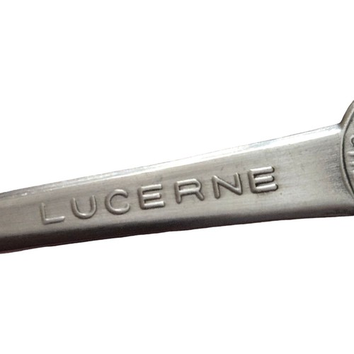Vtg Rolex Crown Spoon Bucherer Of Switzerland Lucerne Silver Plated Collectible - Picture 4 of 6